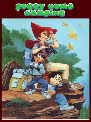 PBX- Goof Troop Peggy Cums Camping image 1