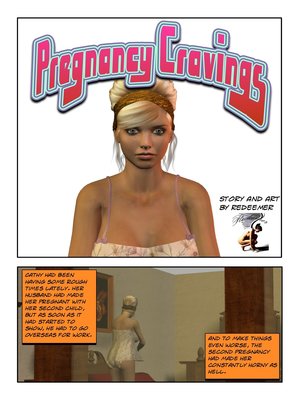 Pregnant 3d Sex Toons - Pregnancy Cravings- Redeemer 3D Porn Comics